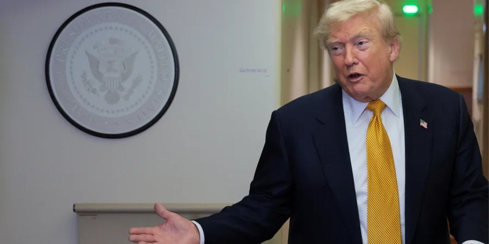 Дональд Трамп під час інтерв'ю виданню The New York Post