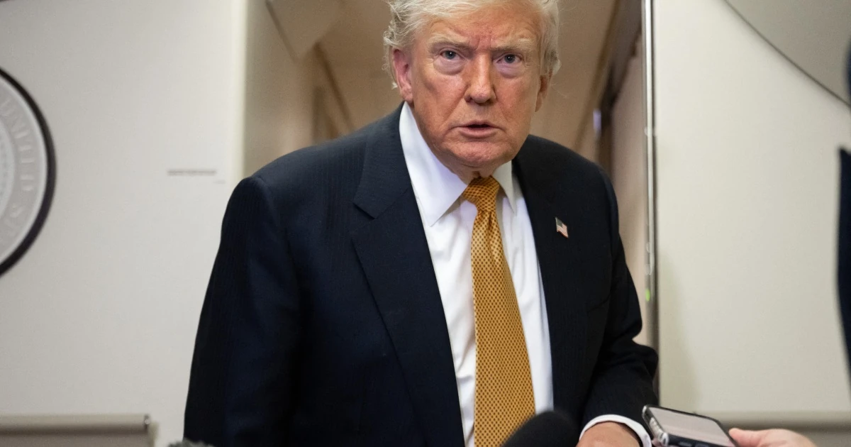 Президент США Дональд Трамп під час церемонії відкриття Президентської бібліотеки Теодора Рузвельта