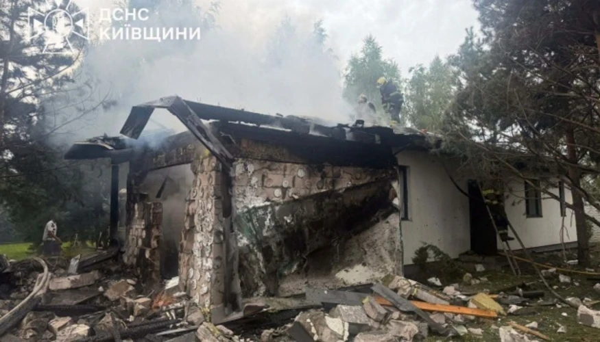 Наслідки удару БпЛА по Київщині 30 серпня: що змінилося у двох районах