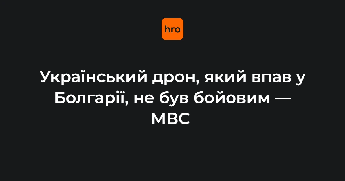 Поле з соняшниками на кордоні Болгарії та Румунії після падіння українського дрона