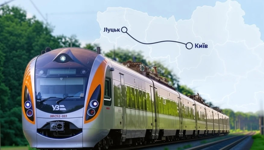 Укрзалізниця призначила додатковий Інтерсіті 755/756 Київ — Луцьк на вихідні