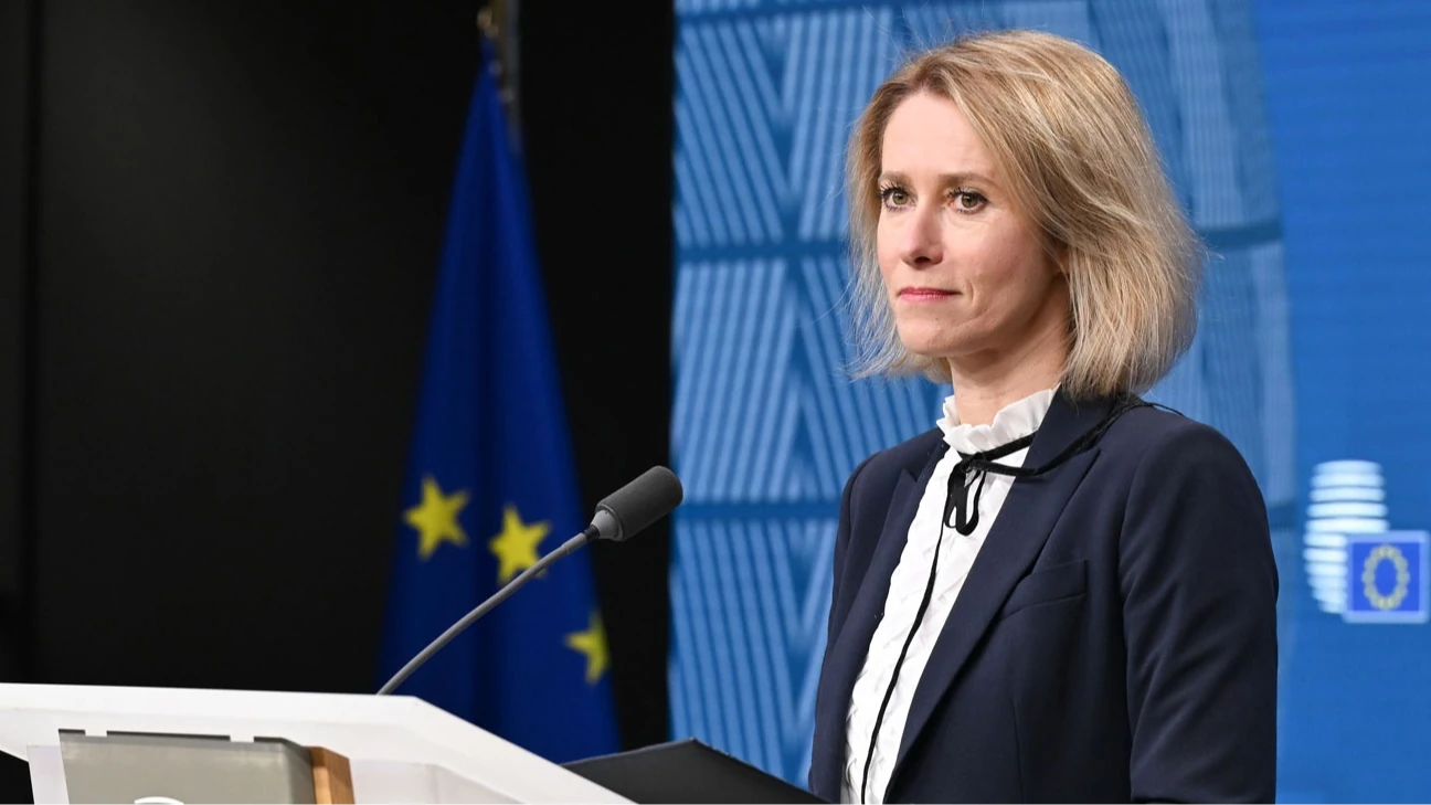 Саміт лідерів ЄС у Брюсселі, Кая Каллас на полях заходу