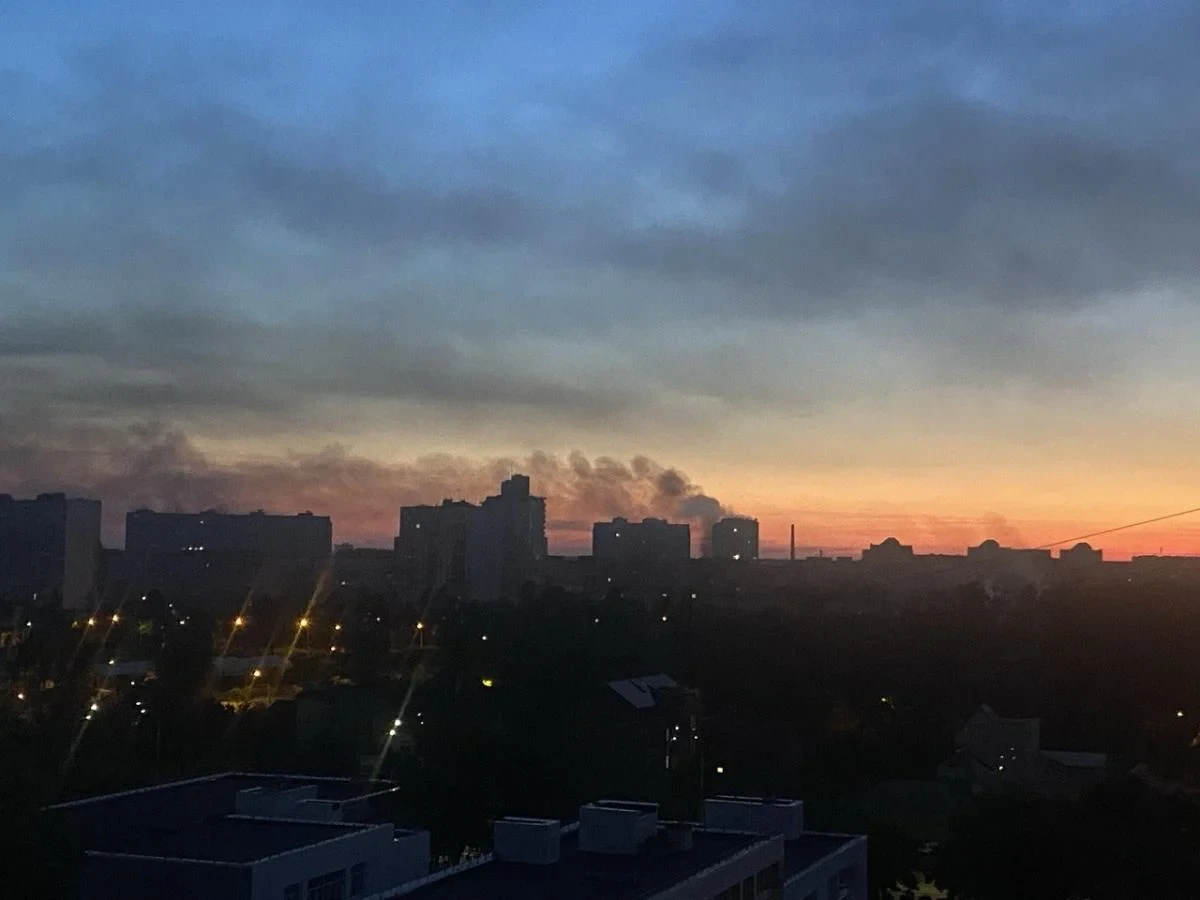 Ілюстративне фото вибухів у Києві без оголошення повітряної тривоги