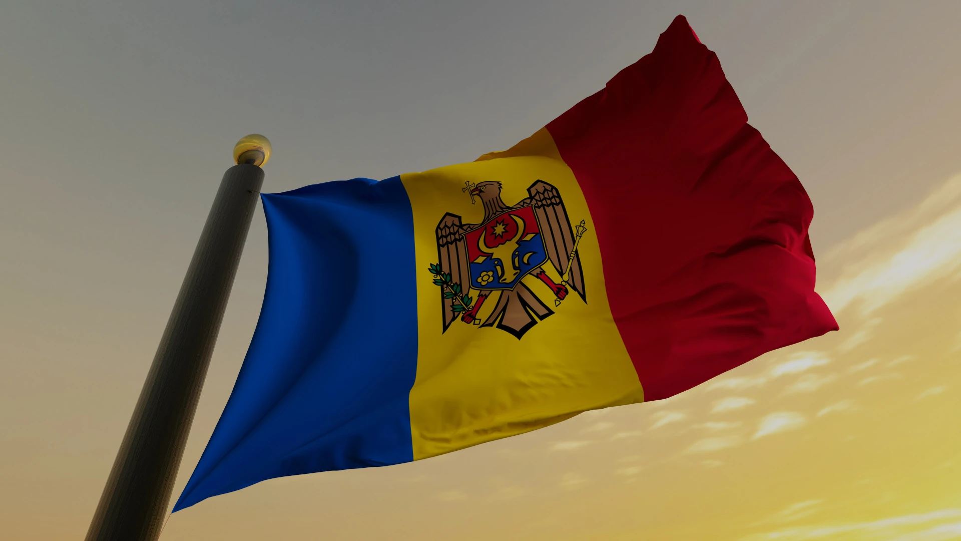 Схема повітряного простору Молдови з маршрутом безпілотника від Шершенців через Слобозія Рашков і Ципова до Бранешти
